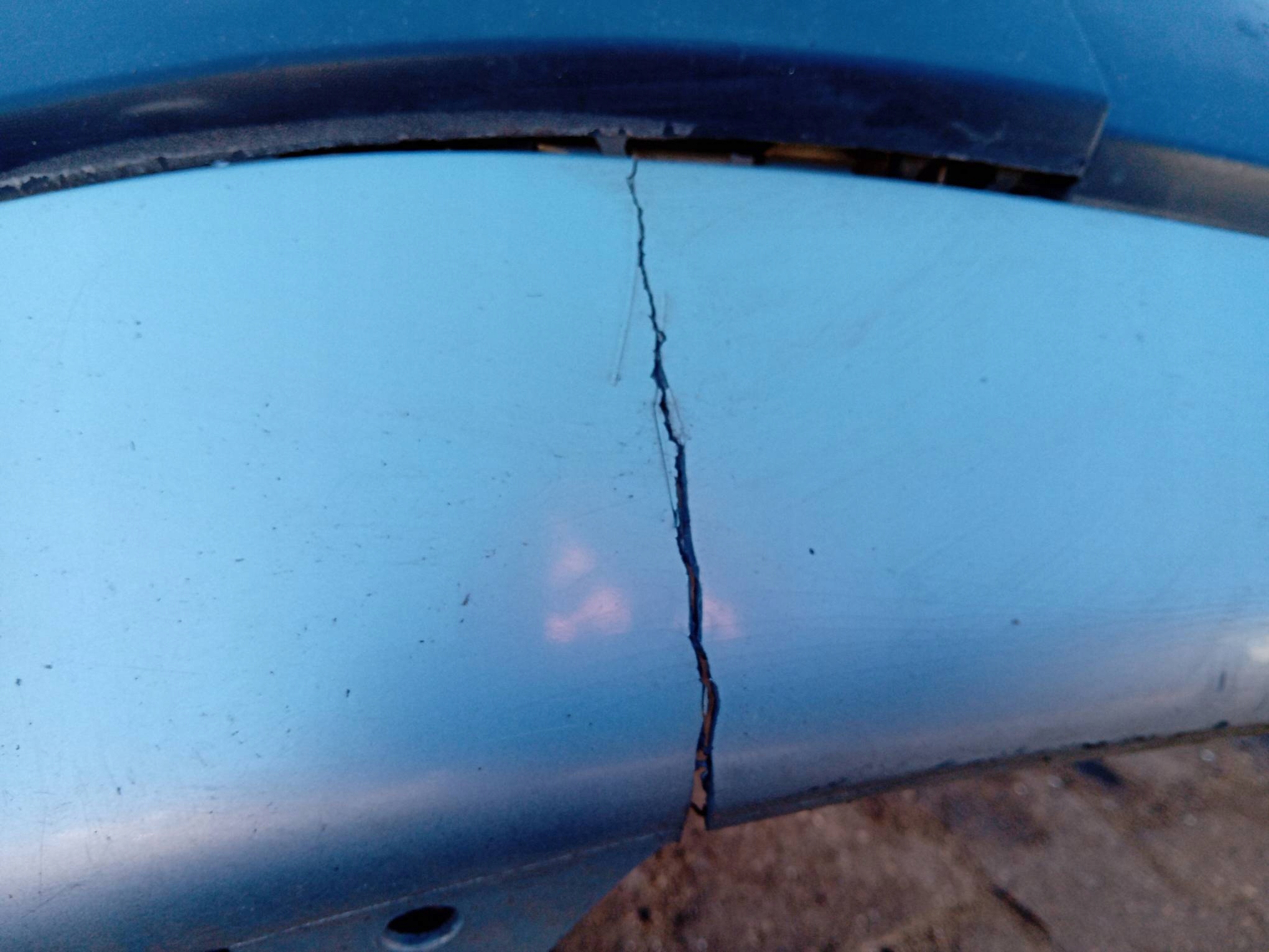 bumper rear part RENAULT MEGANE SCENIC II