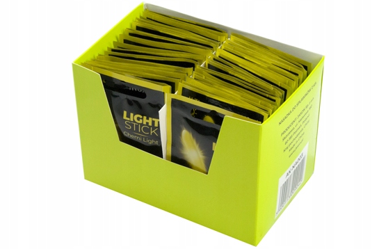 

100szt Świetliki Jaxon żółtozielone +nasadki 3,0mm