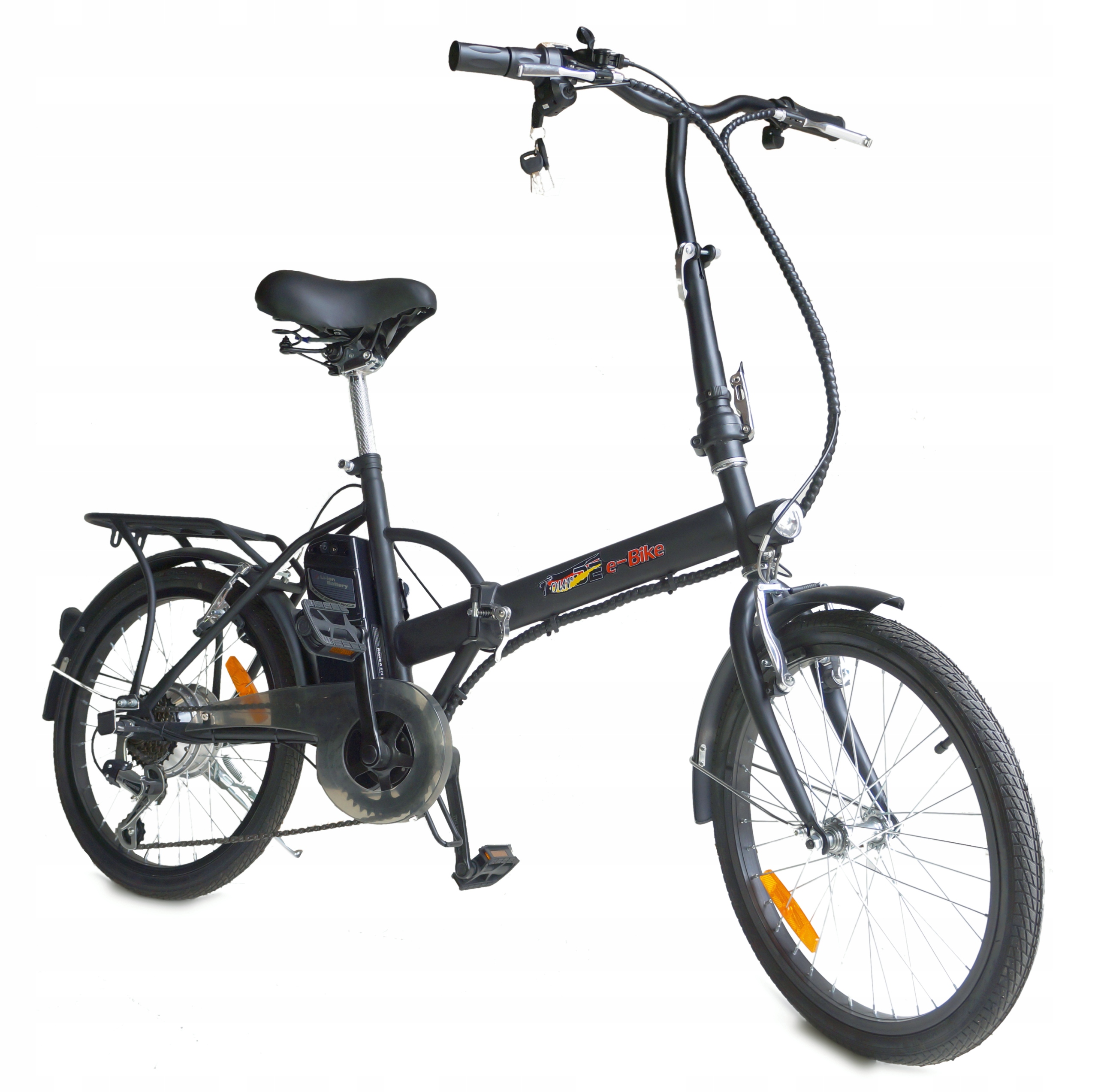 ROWER ELEKTRYCZNY LITOWO-JONOWY 250W 36V SKŁADANY Marka Tourde