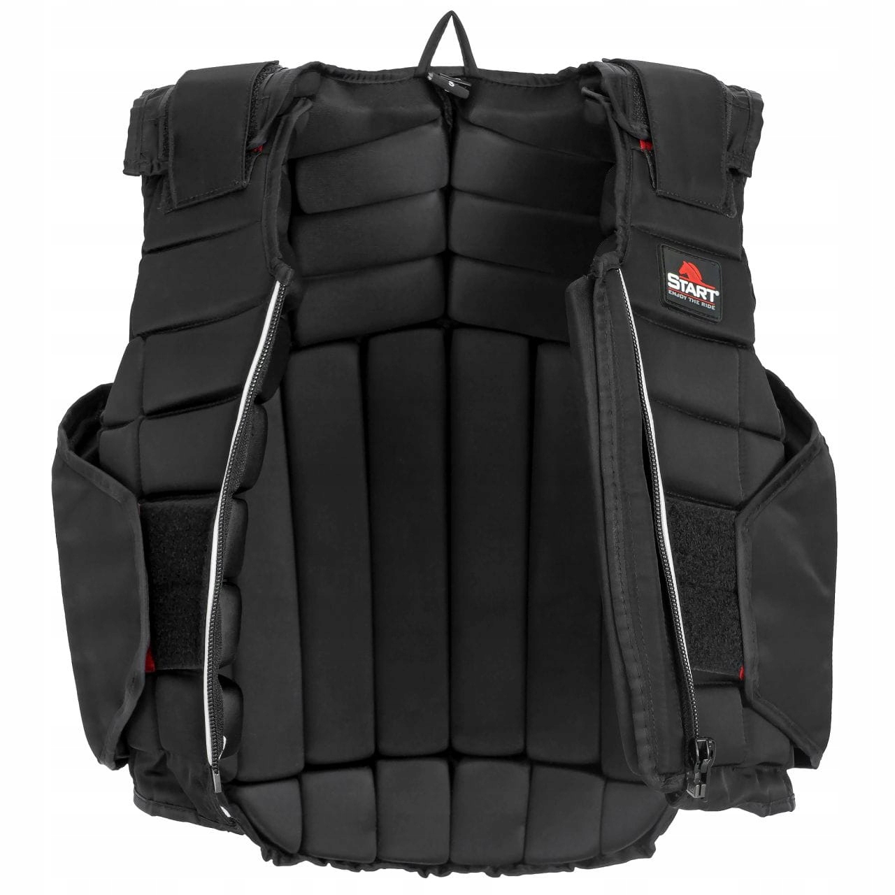 B Kamizelka ochronna jeździecka dla dorosłych Start segmentowa czarna L