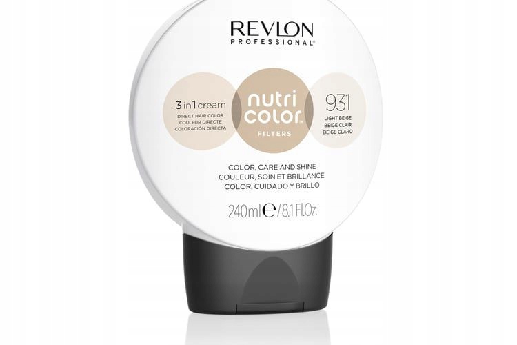 Revlon Nutri Color Filters Toning 240 ML 931 Světle Béžová