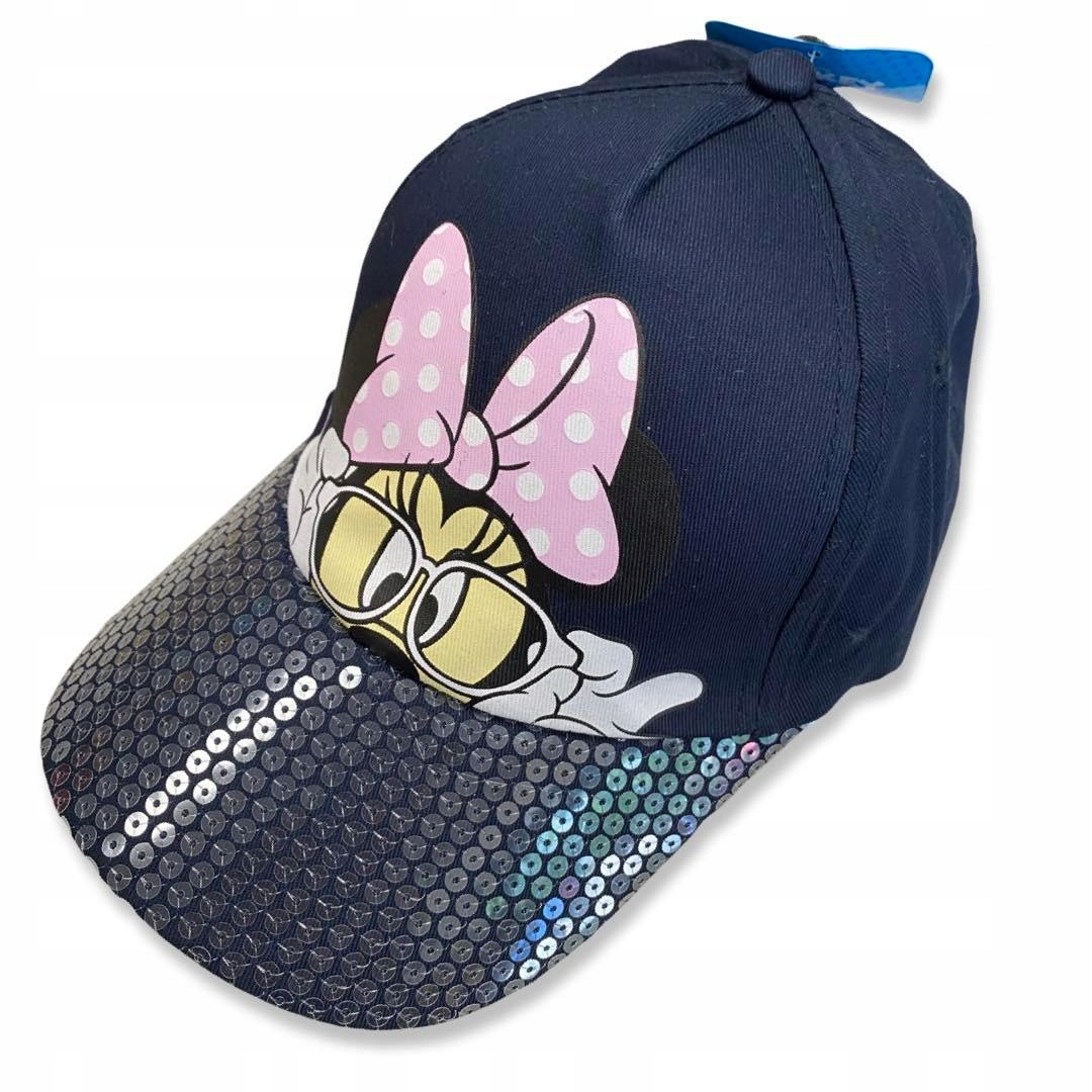 

Myszka Minnie czapka z daszkiem z Cekinami 54 cm