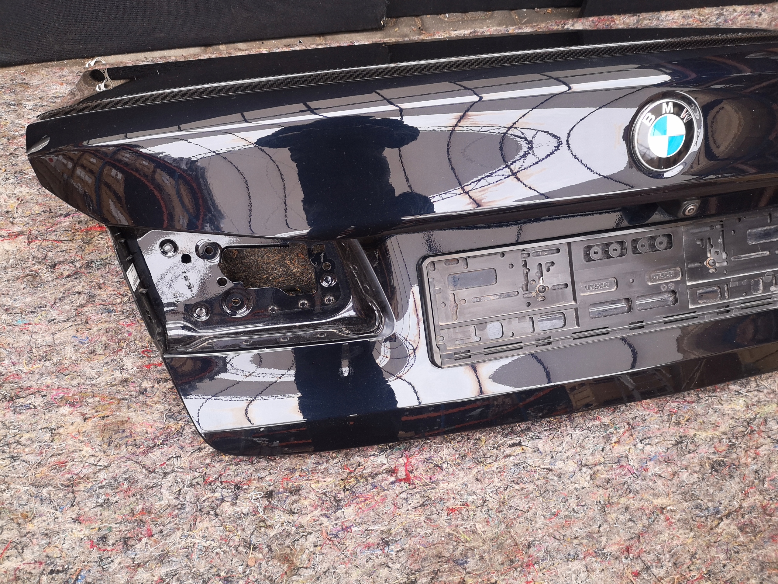 KLAPA TYŁ LOTKA CARBON BMW G30 416 KAMERA Typ samochodu Samochody osobowe