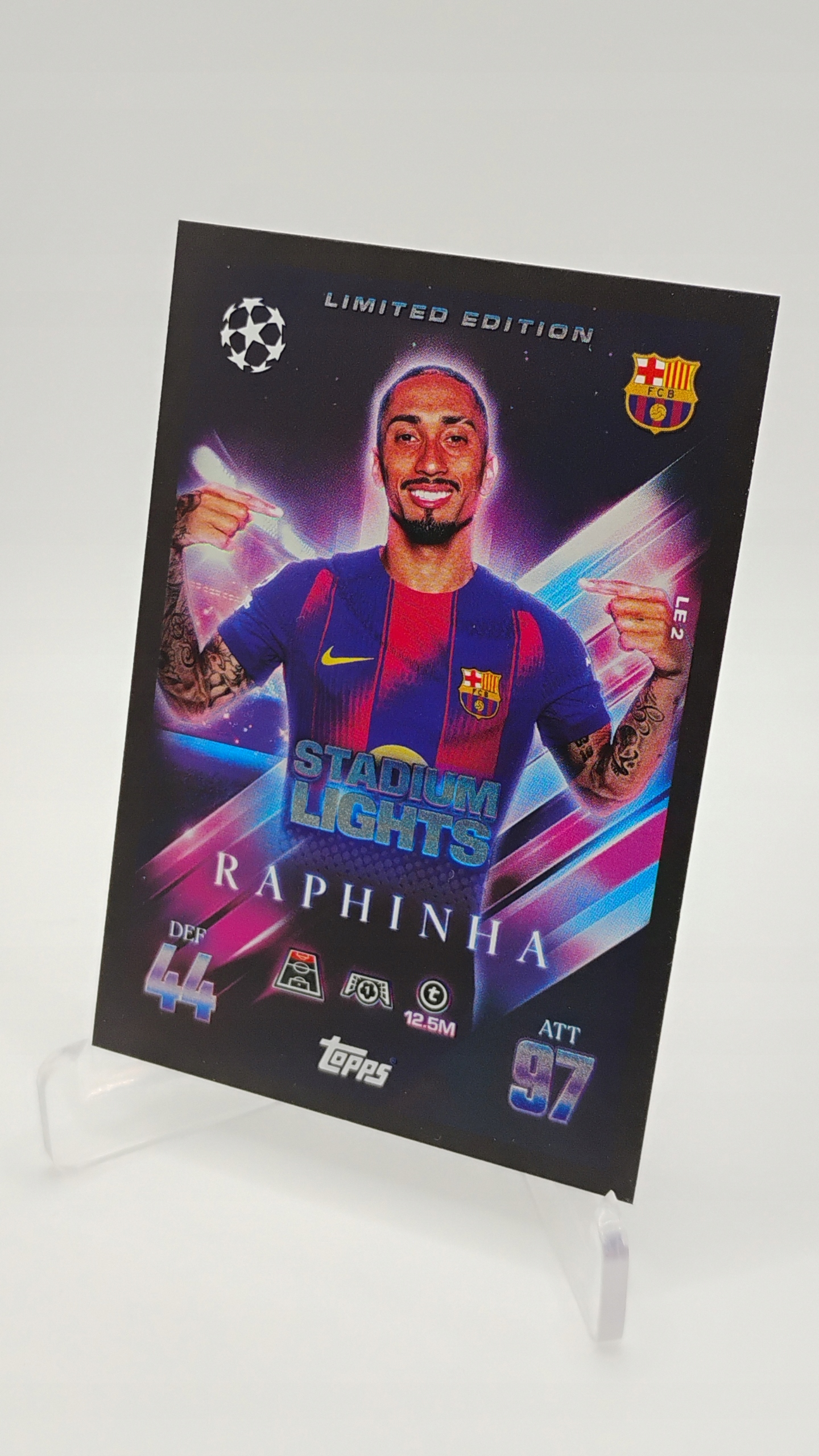 Topps Match Attax Extra 2025-2026 Limited LE2 Raphinha Barcelona