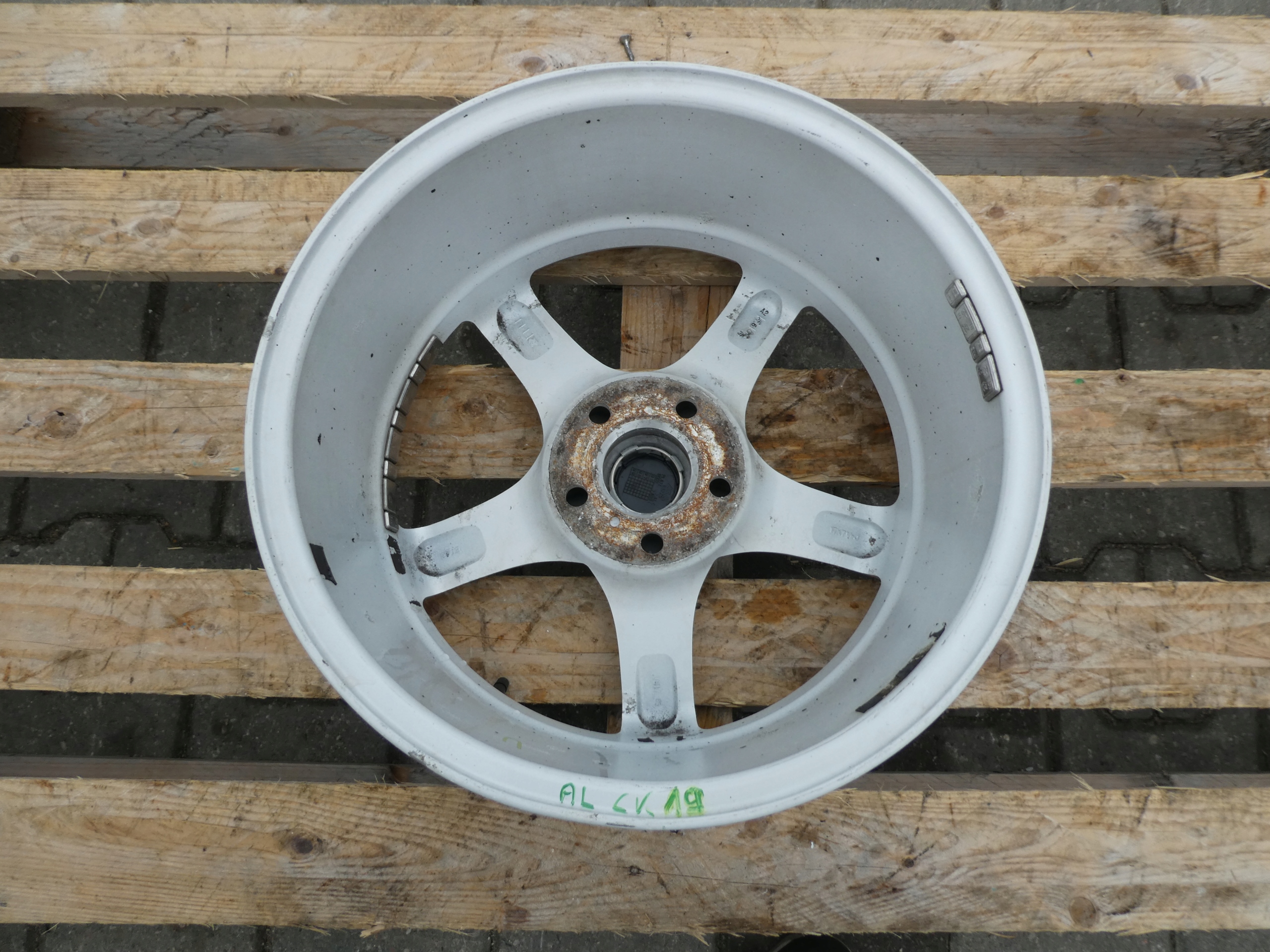 1X disk hliníkový disk VW 5X112 ASA IS1