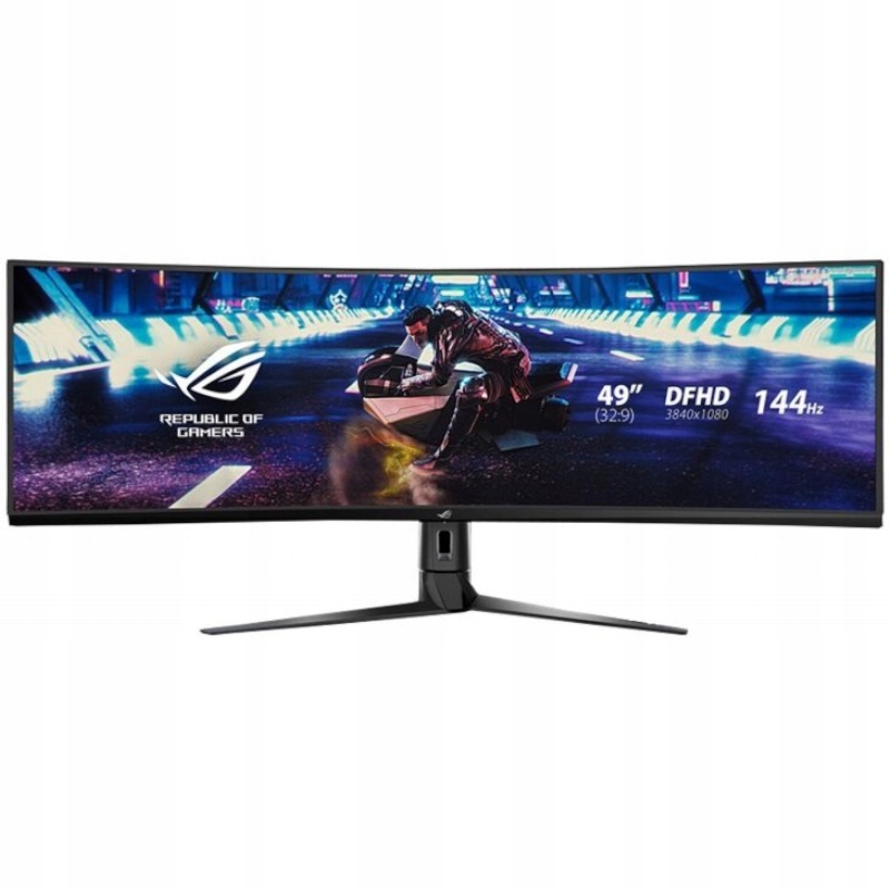 Monitor zakrzywiony Led Asus XG49VQ 49 " 3840 x 1080 (suw Fhd) 144 Hz 1800R