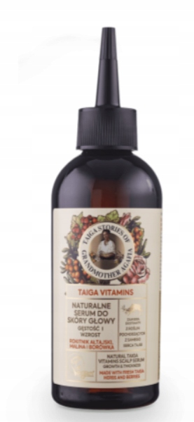Babuszka Agafia Serum Wcierka Pobudzające Wzrost Włosów - Rokitnik 170 ml