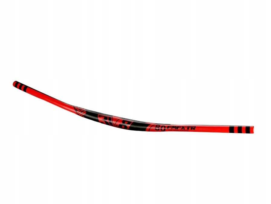 Kierownica rowerowa zjazdowa 720mm 31,8 mm czerwona Mtb Road