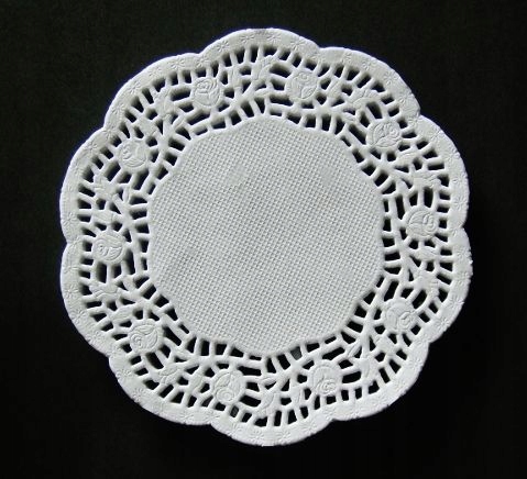 serwetki papierowe 1000szt. okrągłe białe 10cm | 35-00 — 6