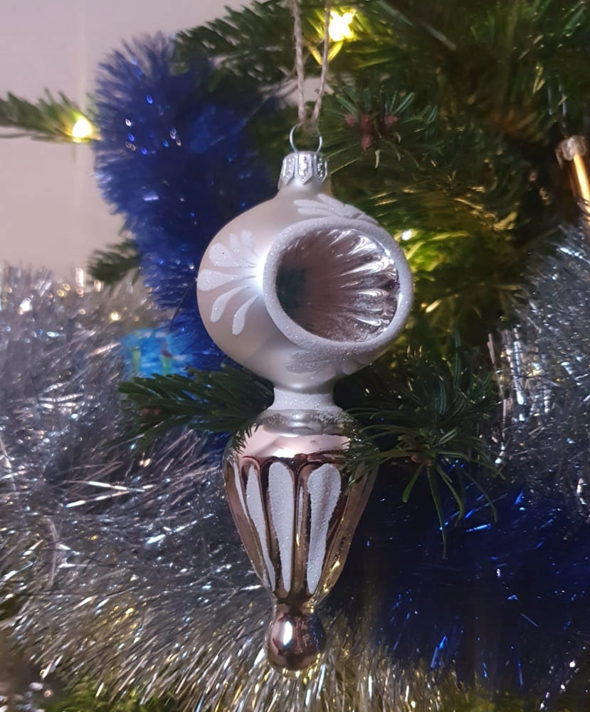 Vánoční Koule Retro Přívěsky S Reflektorem