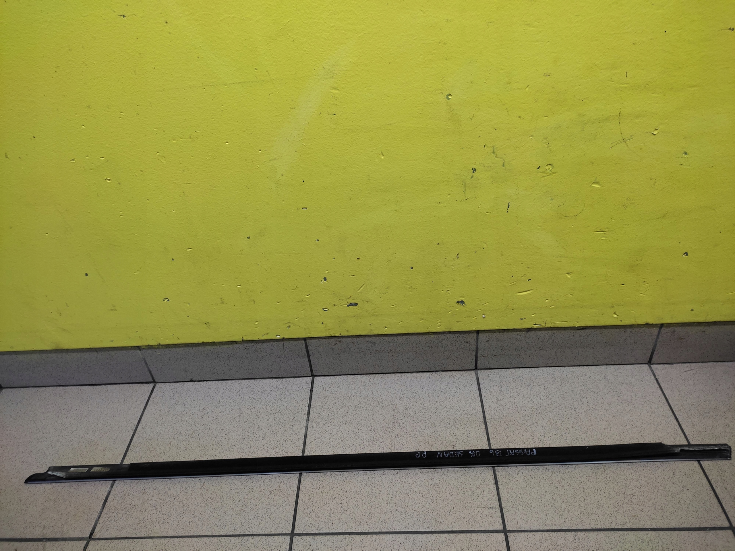 VW PASSAT B6 sedan moulding dust right front