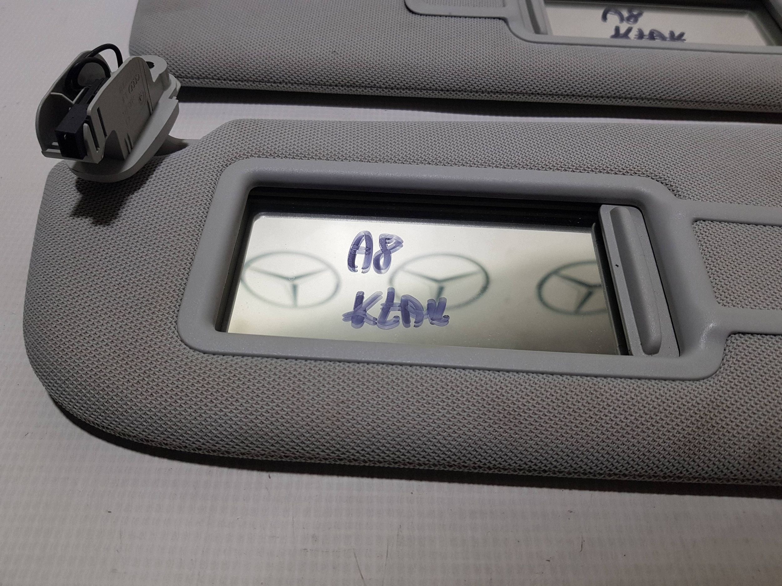 visor visors PRZECIWSLONECZNY right left KOMPLET AUDI A8 D4