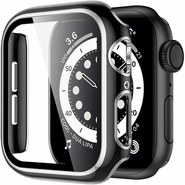 

2w1 Etui Szkło Ochronne Do Apple Watch 7/8 41MM