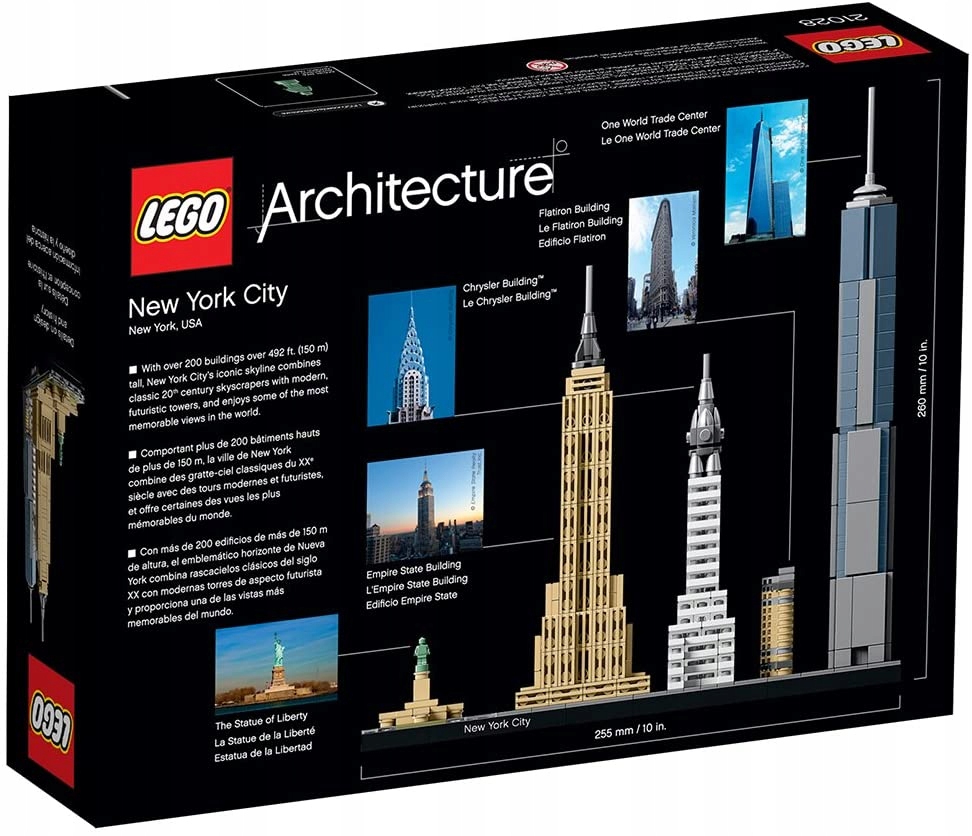 LEGO ARCHITECTURE 21028 Nowy Jork Marka LEGO