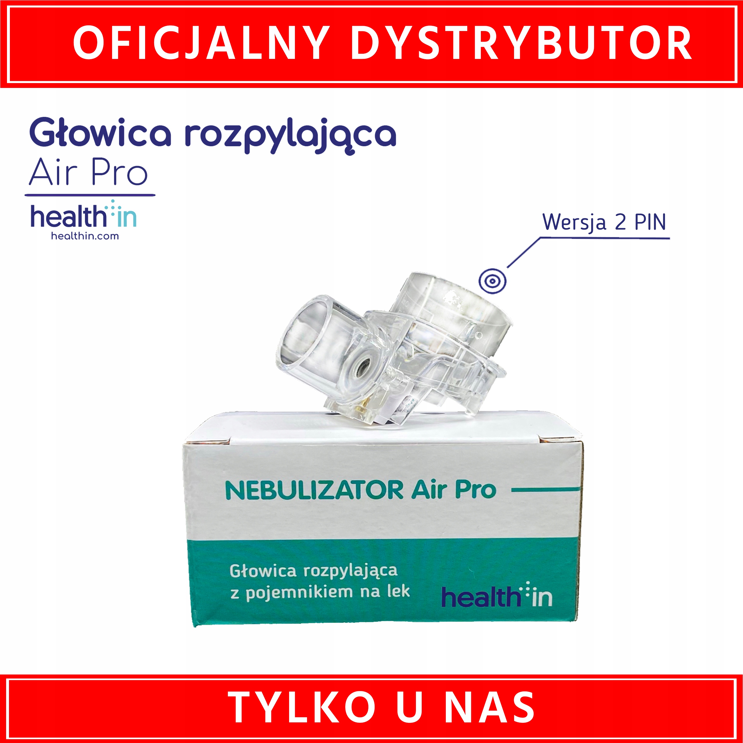 

Głowica rozpylająca Air Pro 2 Pin