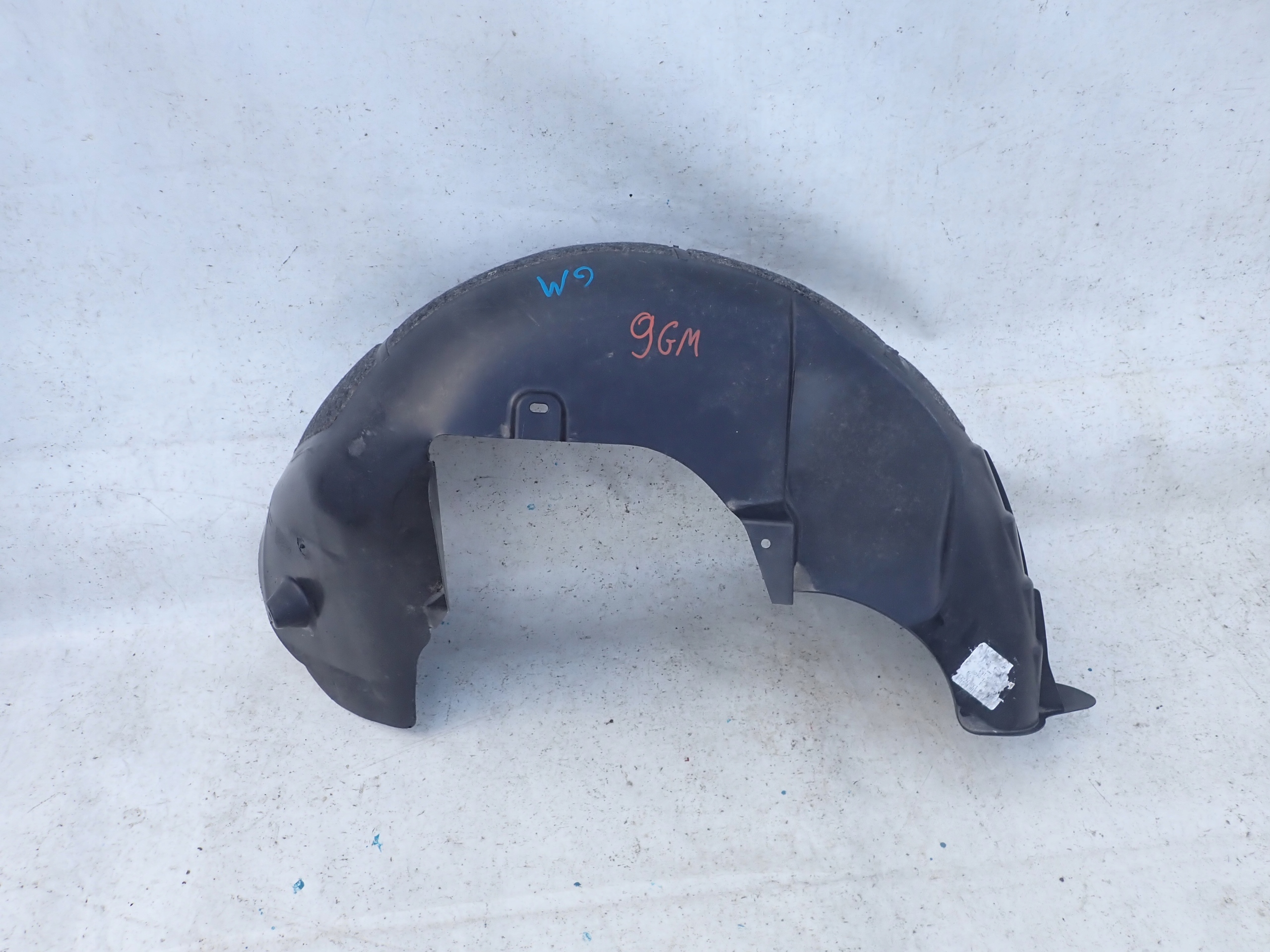 OPEL MERIVA B mudguard right rear part rear.
