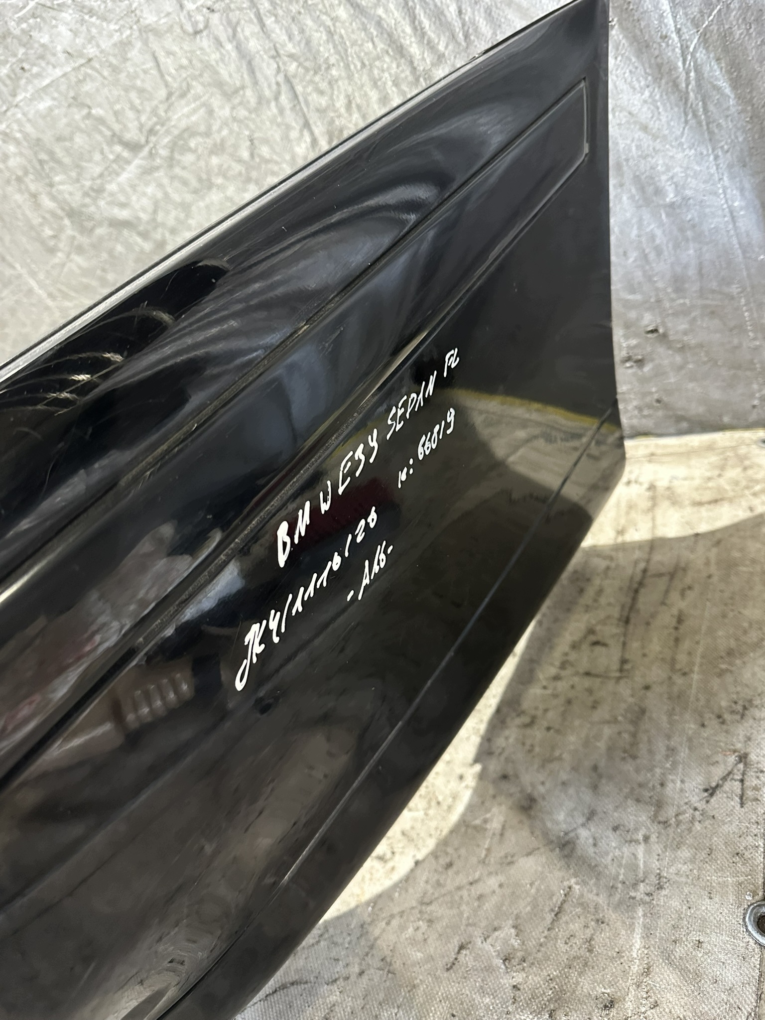 stoßstange heck PDC BMW E39 sedan FL SCHWARZ II 668/9