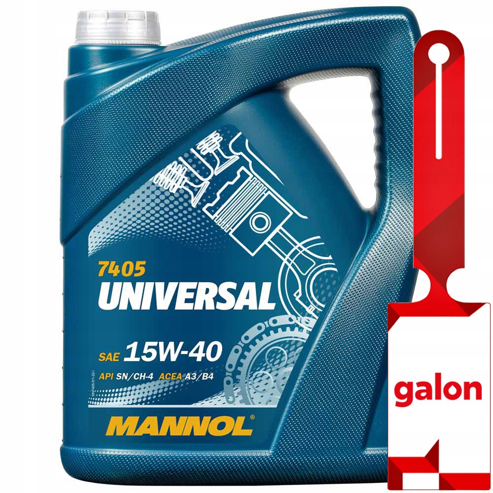 Mannol Universal 15W40 5L 7405 mineralny olej silnikowy