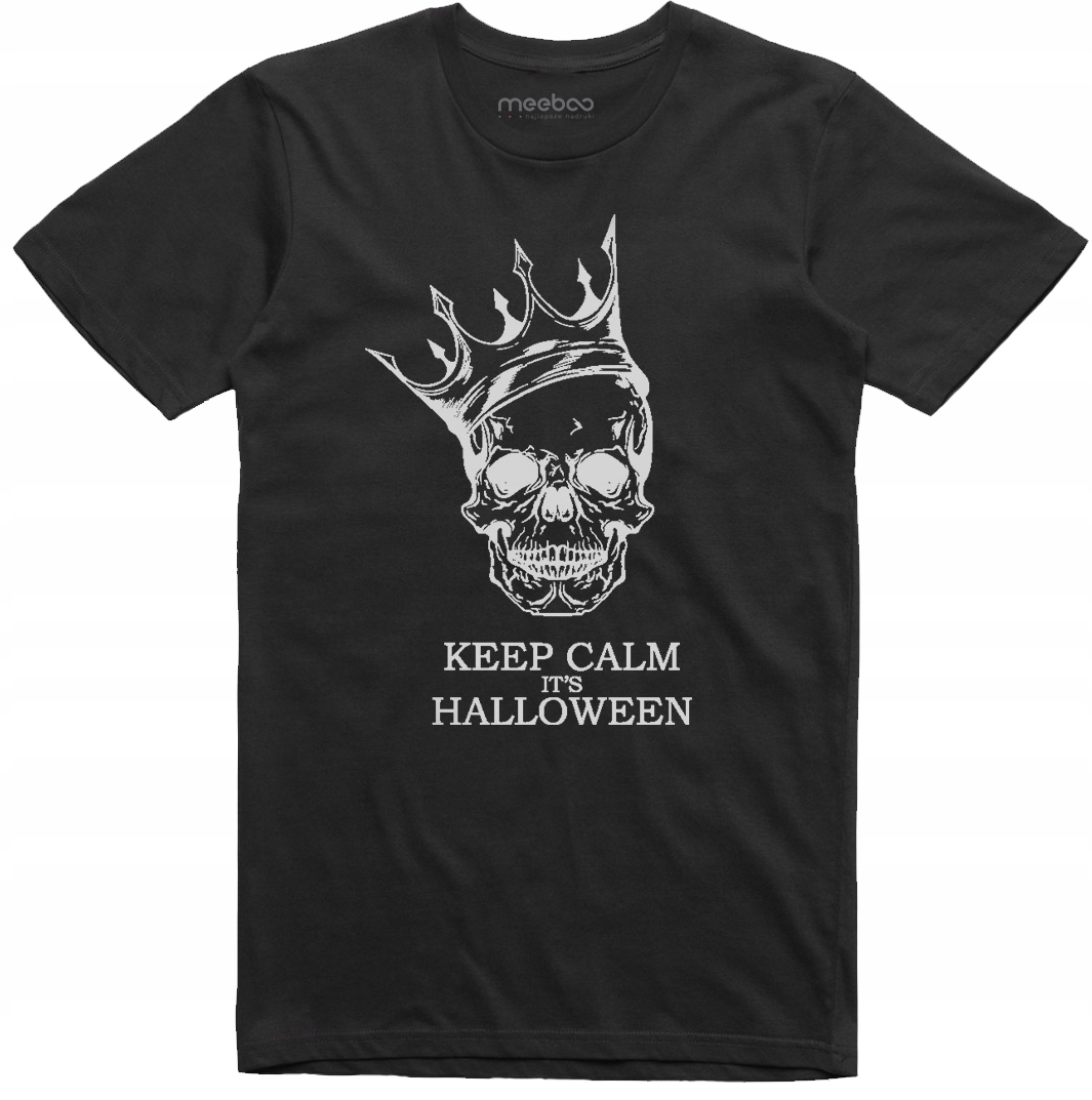 

Koszulka męska nadruk Keep calm it's Halloween L