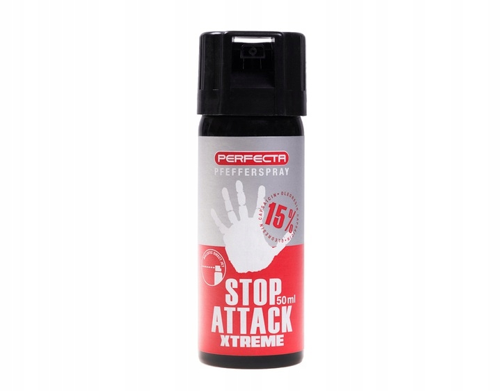 Gaz Pieprzowy 50ml Strumień Stop Atak Xtreme Umare