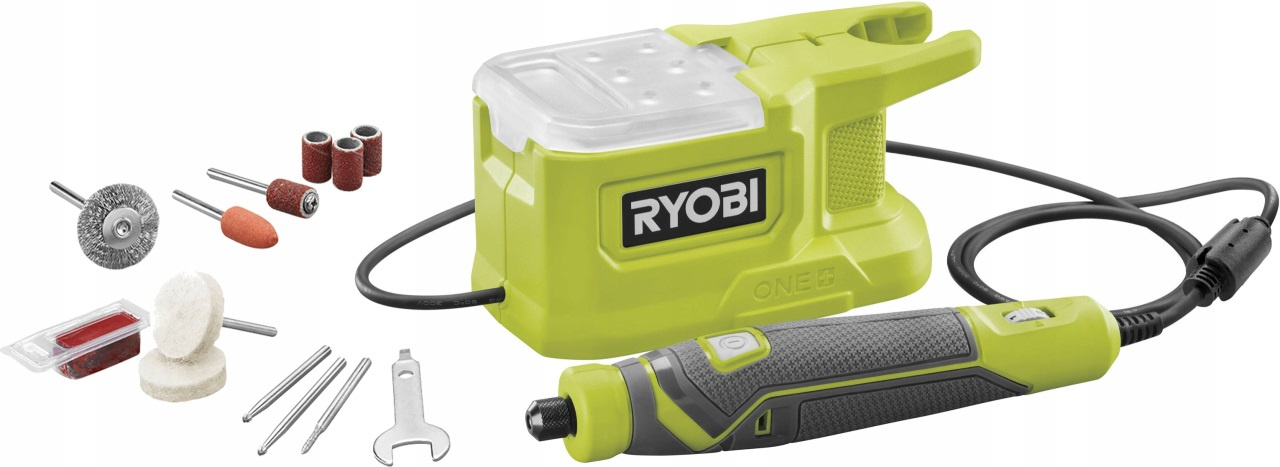 Grawerka Miniszlifierka Szlifierka Typu Dremel Trzpieniowa 18V Ryobi RRT18