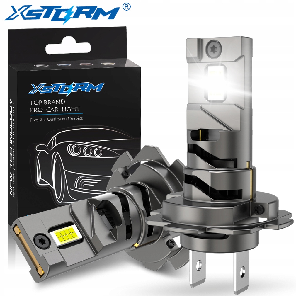 Led Žárovky H7 1 Až 1 Xstorm A18 Perfektní Přizpůsobení Homologace Ce