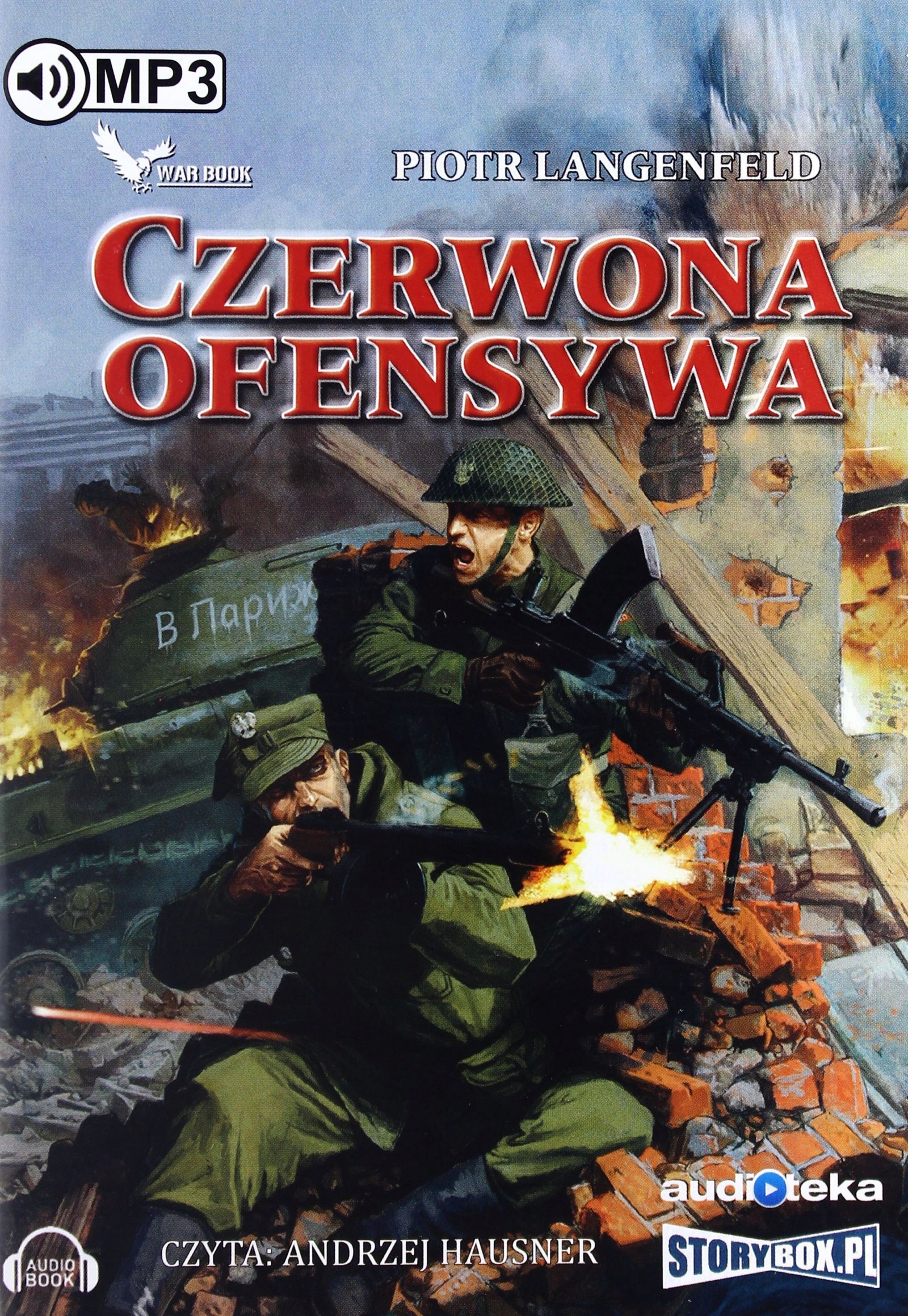 CZERWONA OFENSYWA - LANGENFELD PIOTR [AUDIOBOOK] [CD-MP3]