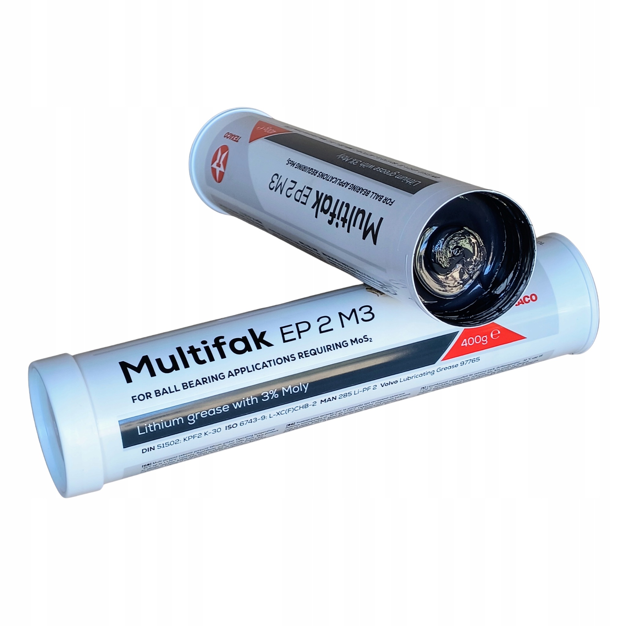 Texaco Molytex EP2 smar litowy z molibdenem Nowy Multifak EP2 M3 Tuba 0.4kg