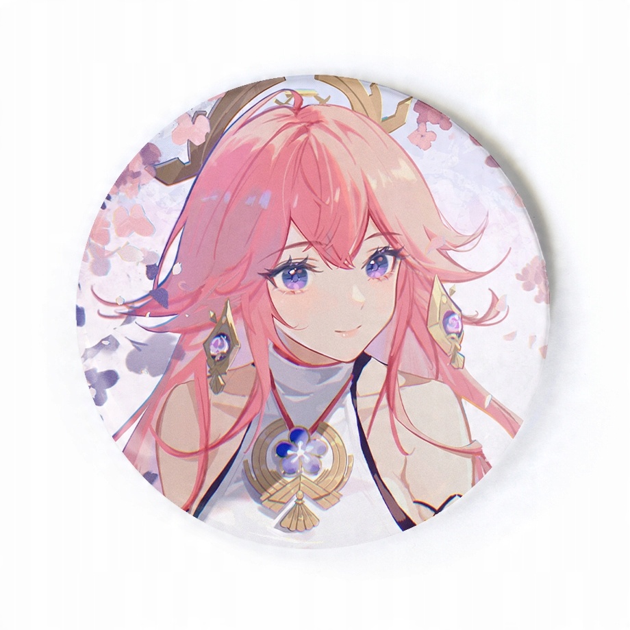 

Przypinka anime Genshin Impact Yae Miko 58 mm