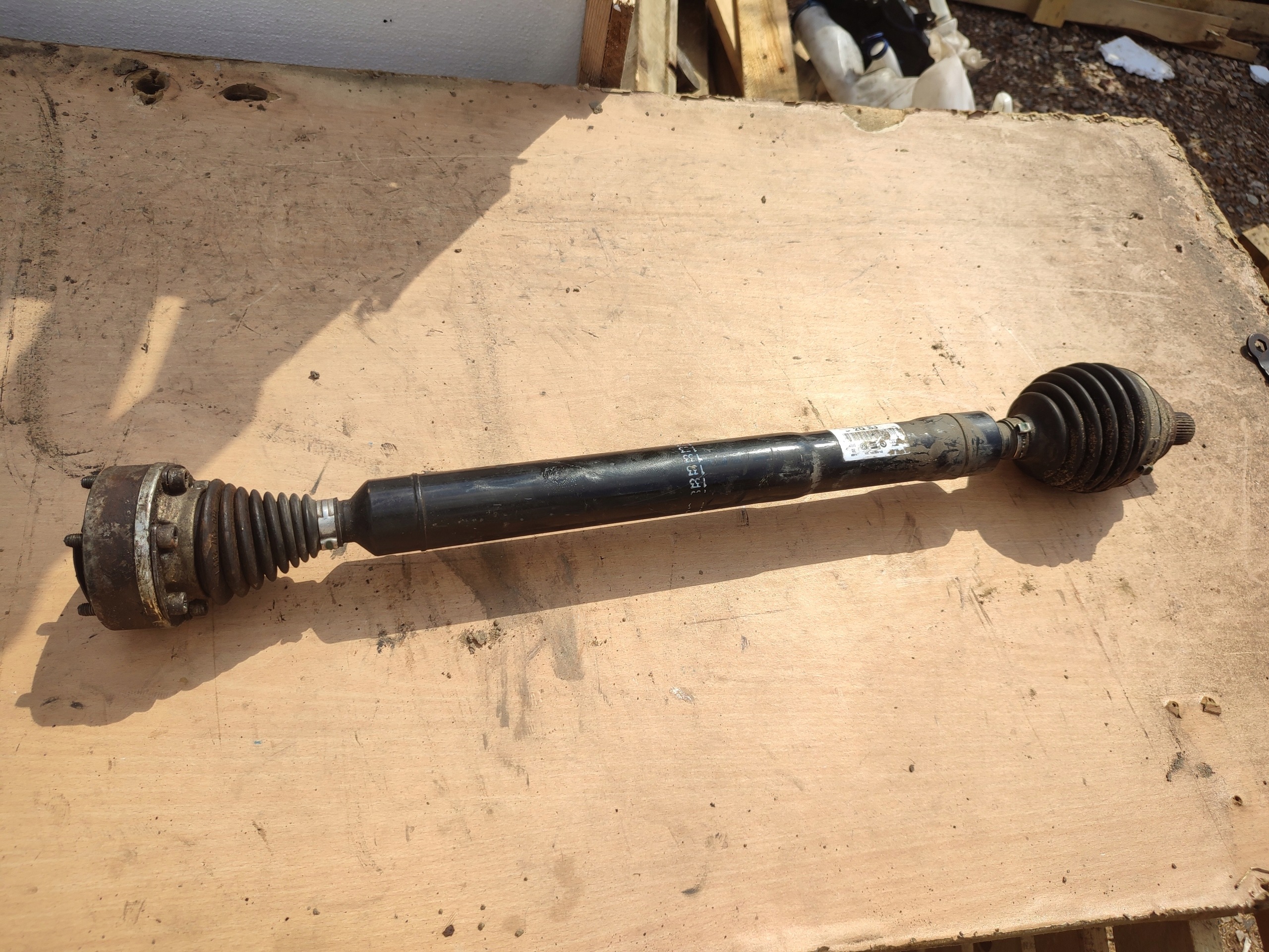semi-axis right front front right AUDI A3 8P 1.8 160KM 1K0407272QS