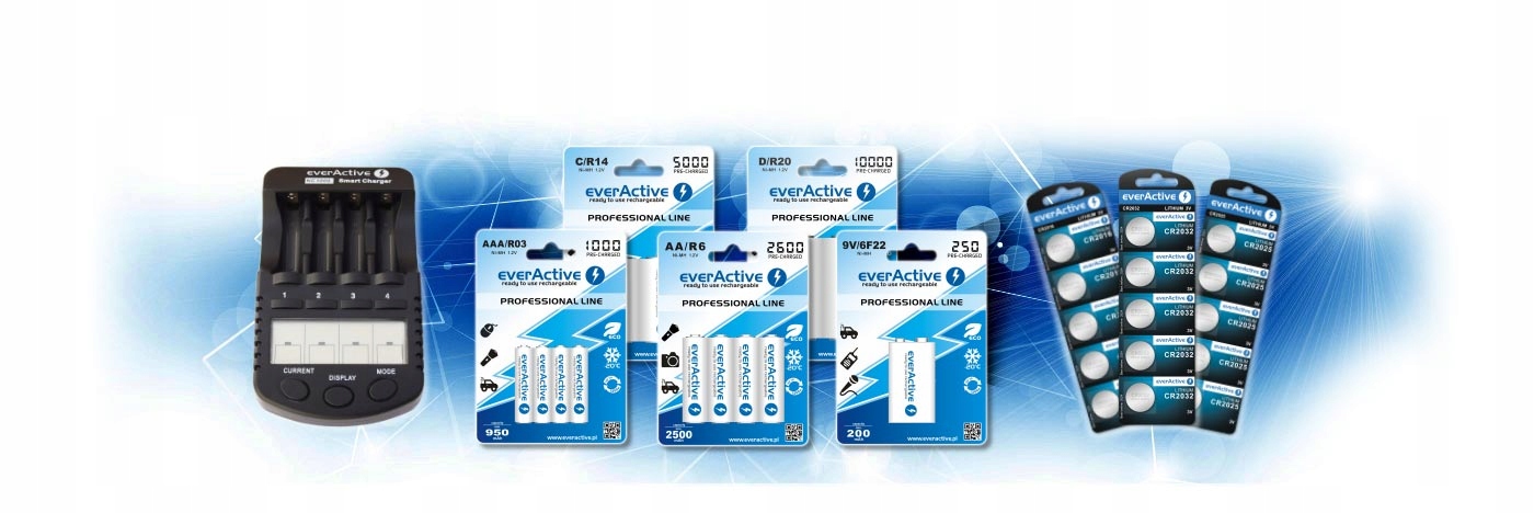 Profesjonalna ładowarka everActive NC-1200 EAN (GTIN) 5902020523833