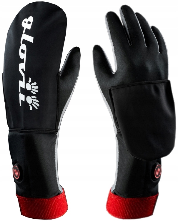 Zimní nepromokavé vyhřívané rukavice Glovii S/m