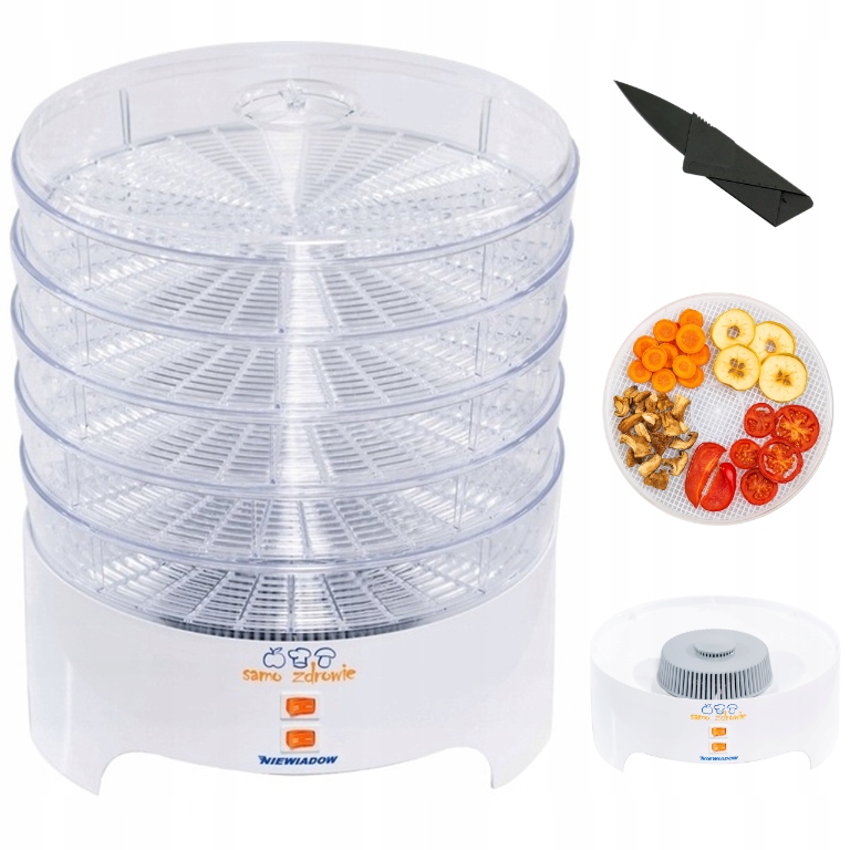 Sušička Houb, Ovoce, Zeleniny Zeleniny , Niewiadów 500W, Vyrobeno v Polsku