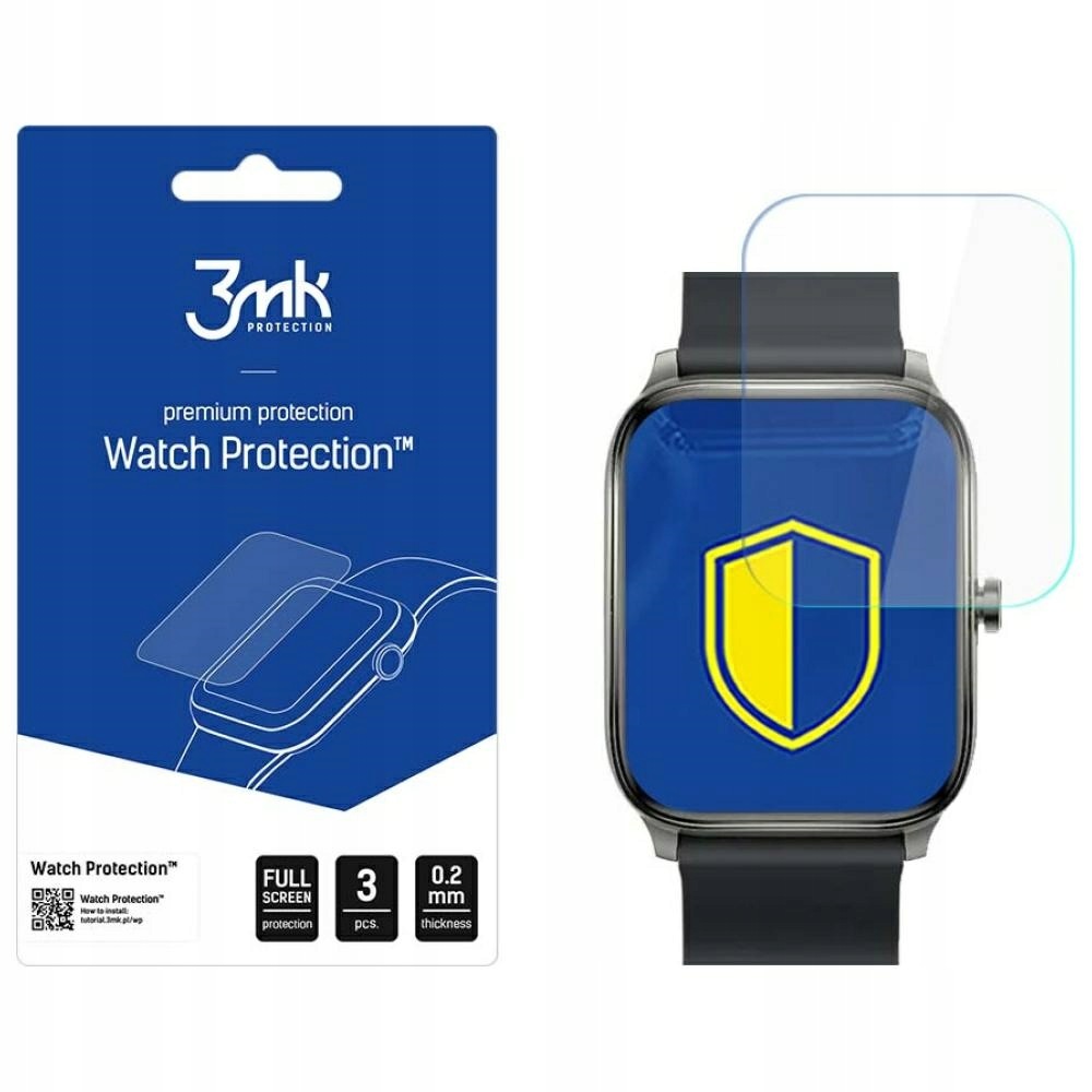 3MK Folia Arc Watch Haylou GSTFolia Fullscreen