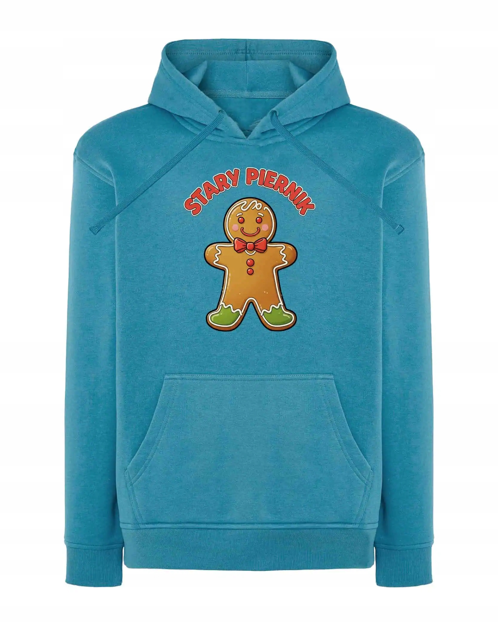 Mikina s kapucí Starý perník Vtipný rodinný Dárek Modrá XL