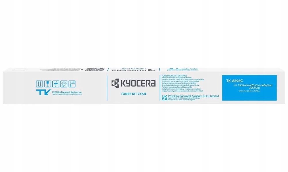 Kyocera Toner TK-8595C cyan na 24 000 A4 (při 5% pokrytí), pro TASKalfa MZ5
