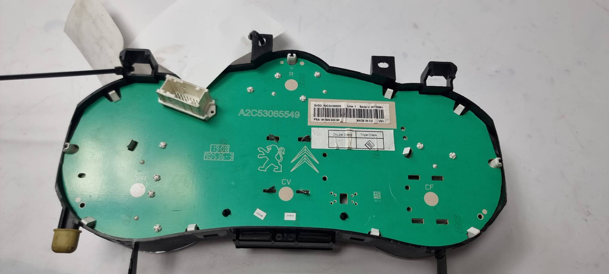 dials clock 9662904080 PEUGEOT 207 SW