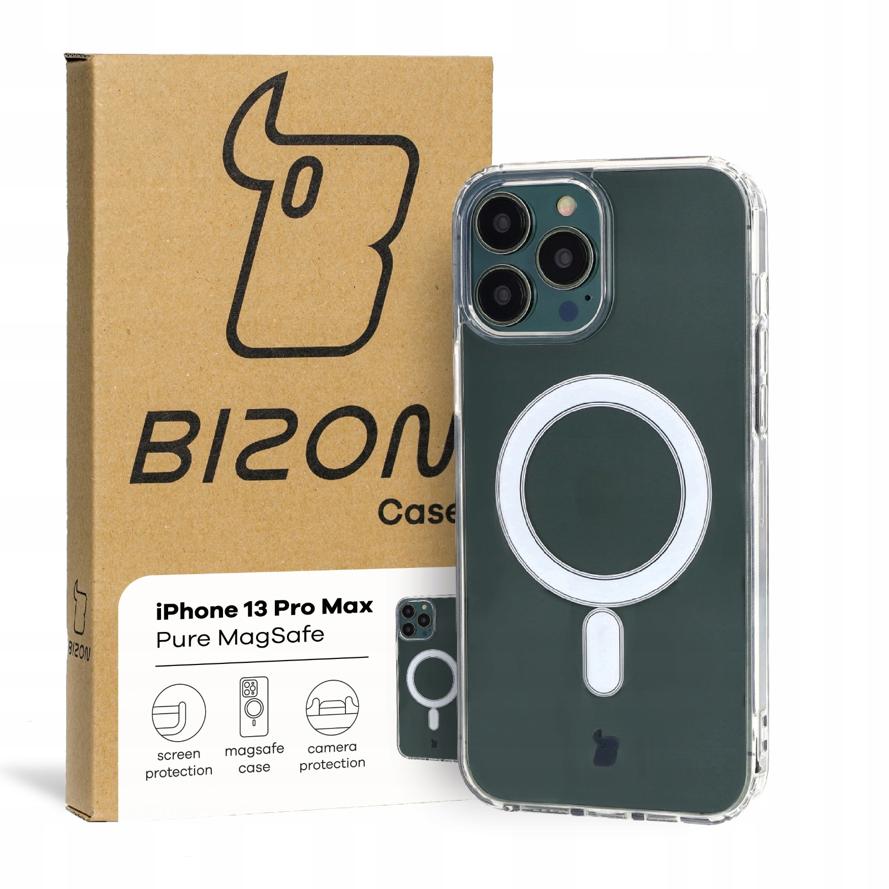 

Etui Bizon do iPhone 13 Pro Max, case, MagSafe