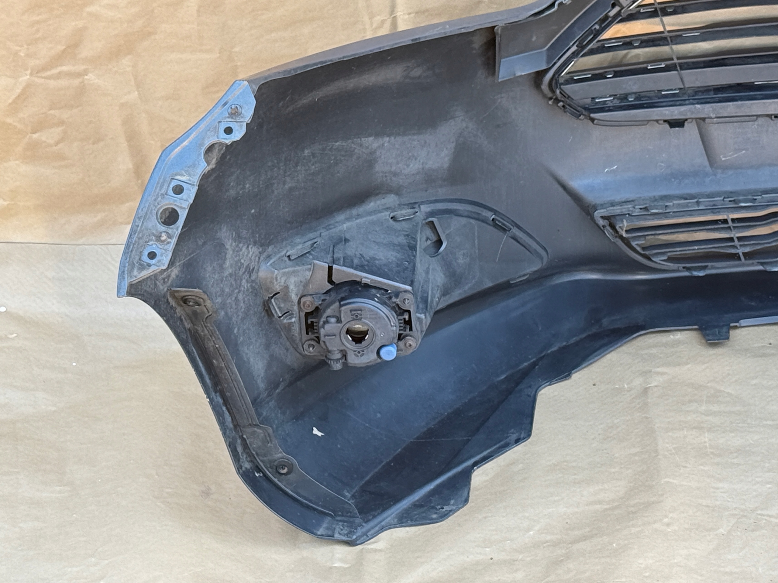 FORD FIESTA MK7 LIFT 2012-2017 bumper front MAGNETIC GRAY original
