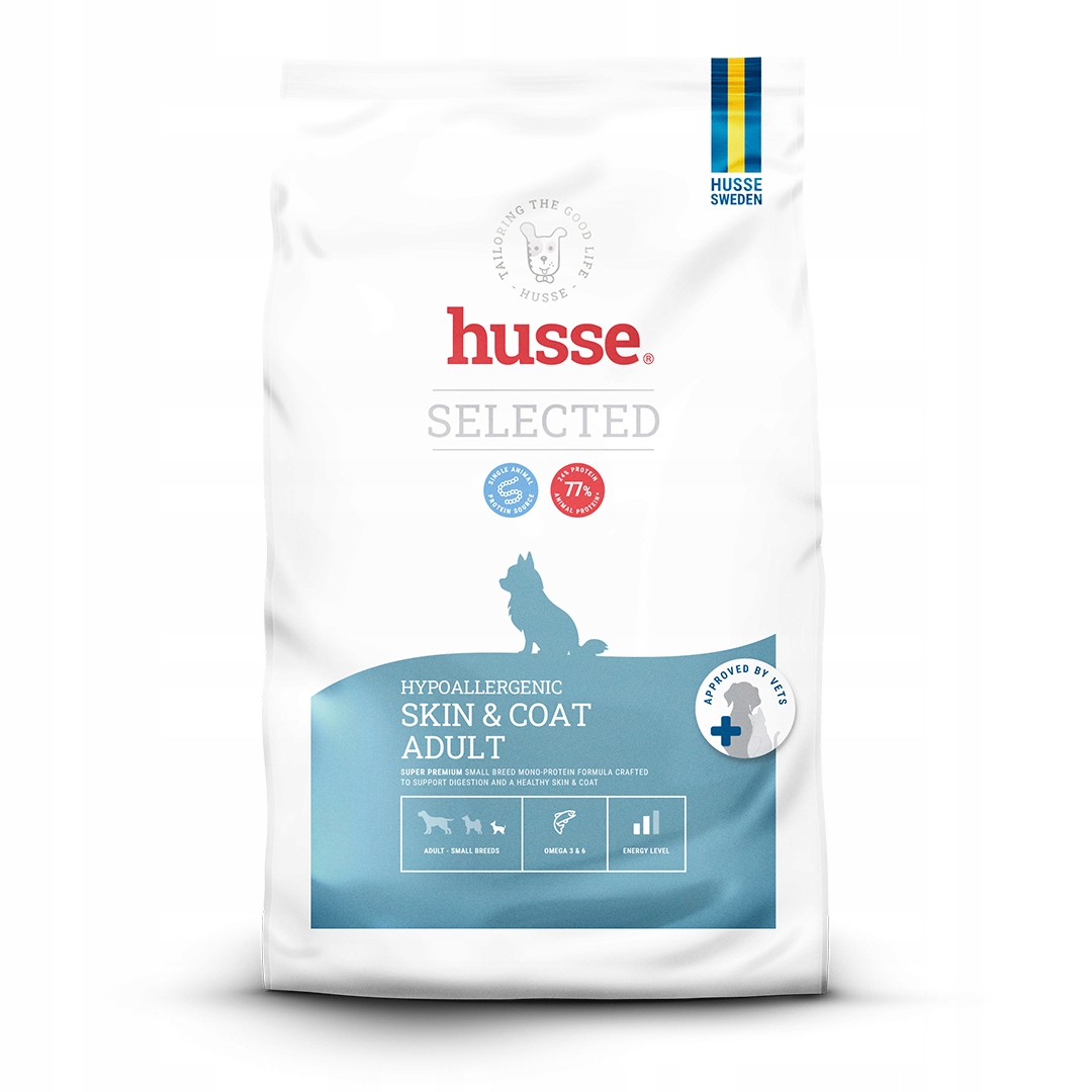 Husse Hypoallergenic Skin & Coat Adult (d. Ocean Care Mini) małe rasy, 7 kg