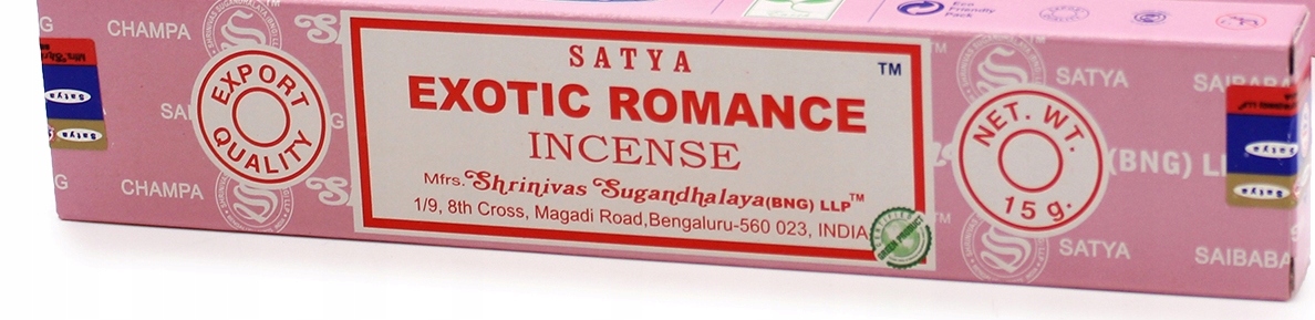 

Exotic Romance Egzotyczny Romans kadzidła Satya