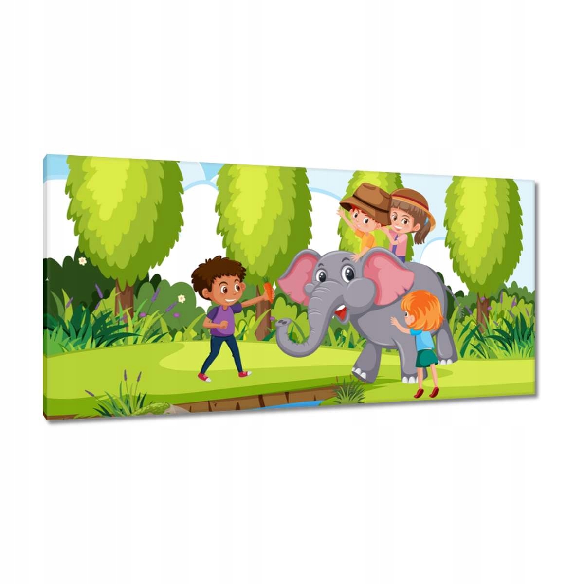 Obrazy 115x55 Zoo Zvířata Safari Slon