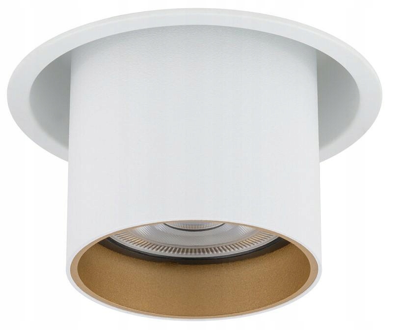 Stropní svítidlo do domu Mono Slide Bílé zlato 1xGU10 IP20