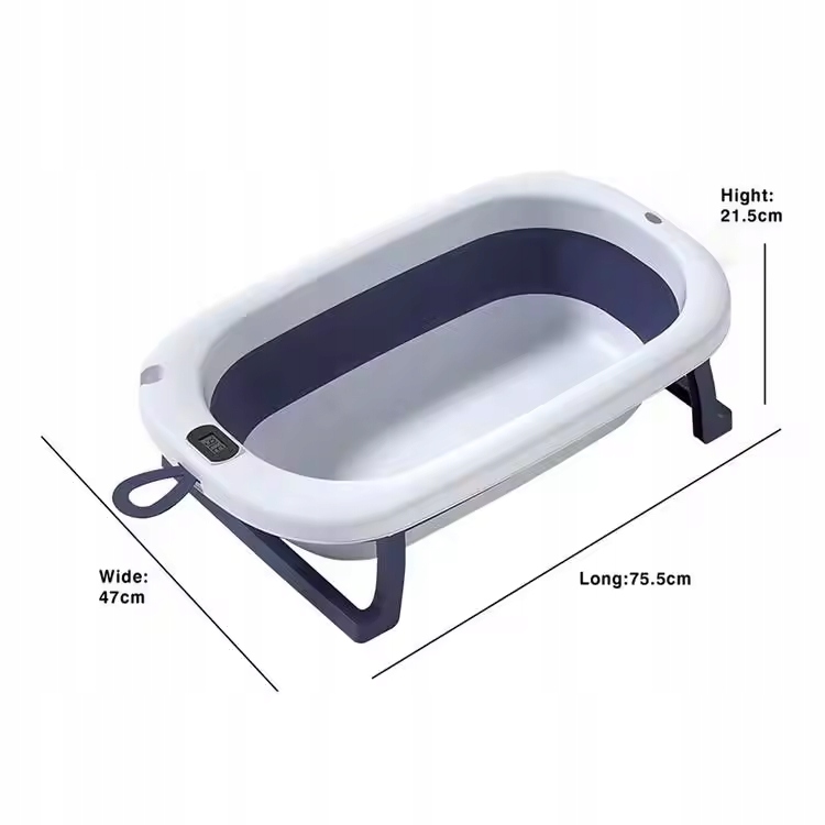 WANIENKA SKŁADANA DLA DZIECKA NIEMOWLĄT TERMOMETR LCD SILIKONOWA EAN (GTIN) 5905832502089