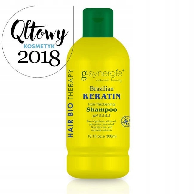 

G-synergie Brazilian Keratin Szampon do włosów 300