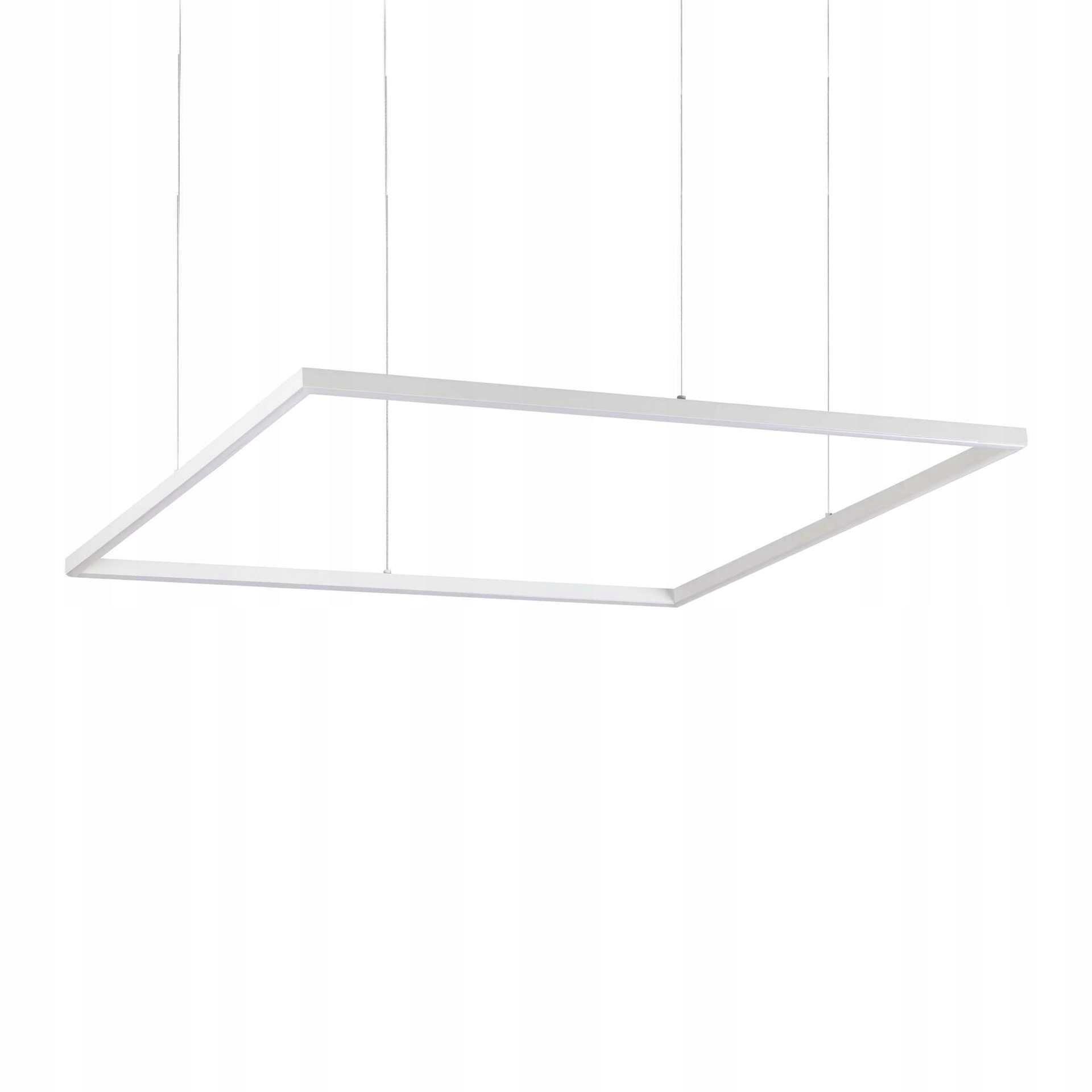 Led Závesné svietidlo Ideal Lux Oracle Slim D90 Square Wh 3000K 259192 51W 4