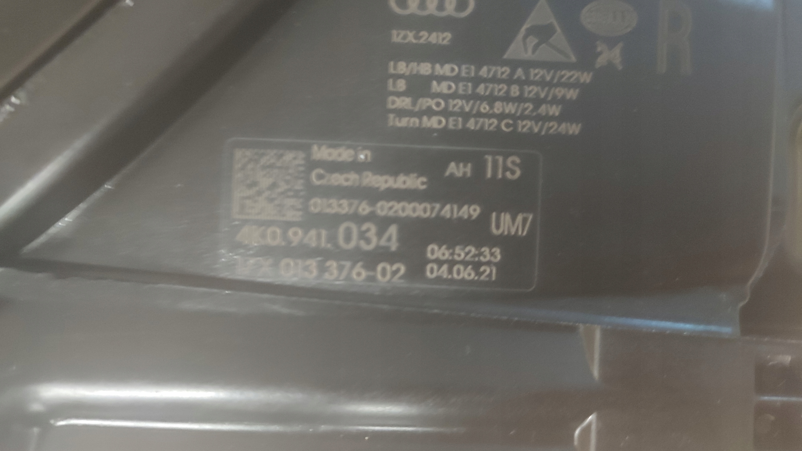 AUDI A6 C8 4K KOMPLET LAMP PRZÓD FULL LED ORYGINAŁ Typ samochodu Samochody osobowe