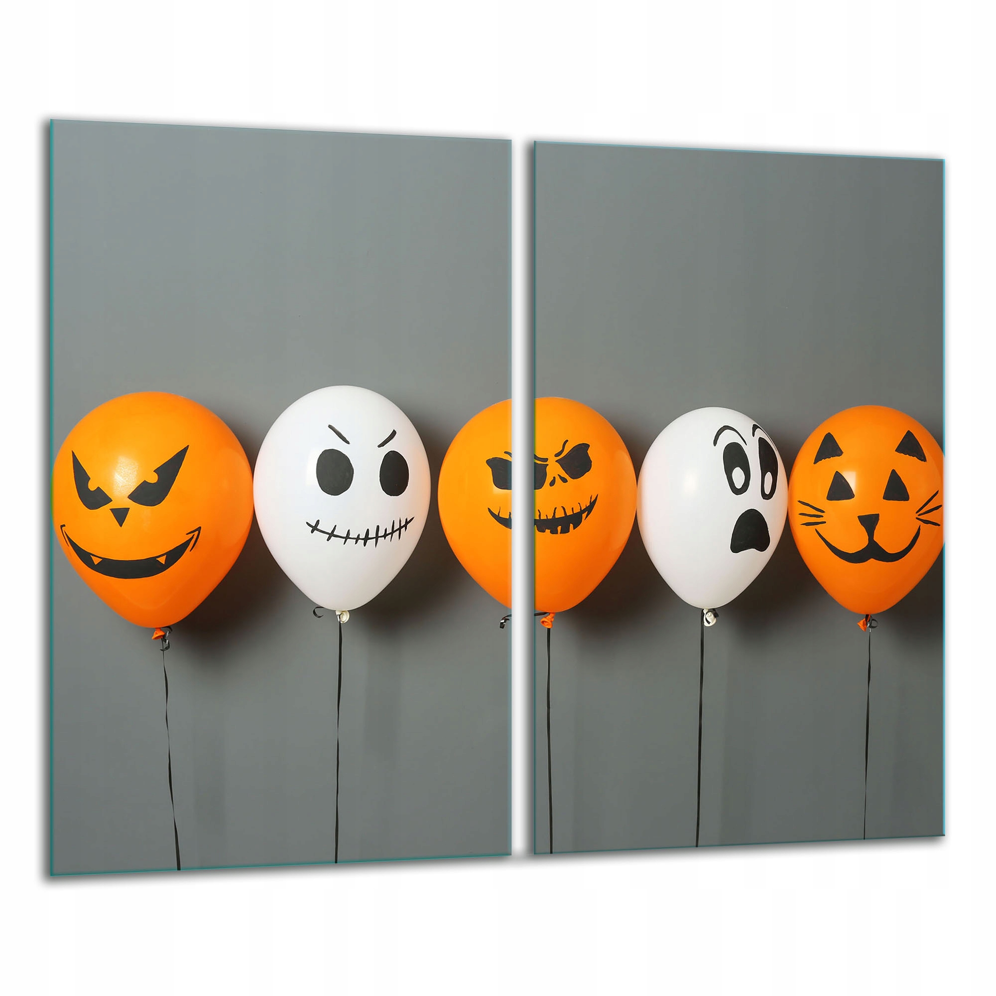 Skleněná Krájecí Deska 2x 30x52 Halloween 7v1