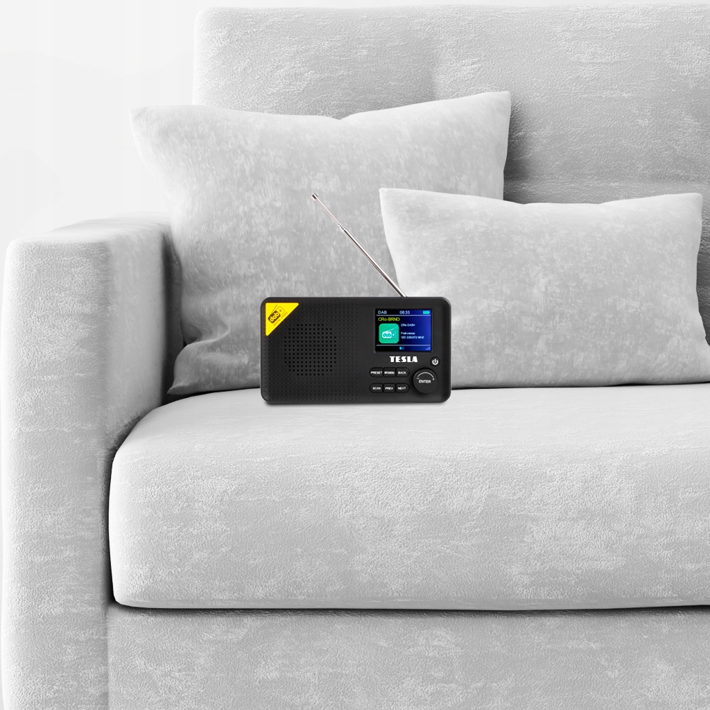 TESLA Sound DAB65 Radio FM i z certyfikatem DAB+ Kod producenta 8595689802707