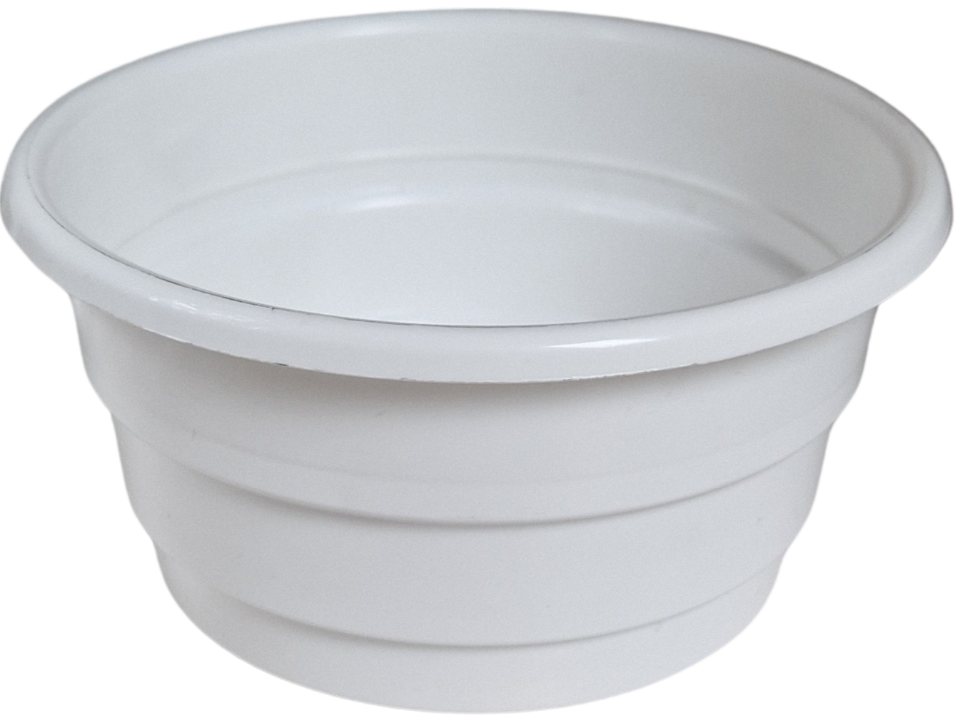 10 x Miska wyrobowa florystyczna Doniczka śr.22cm Stroik Kompozycja BIAŁA